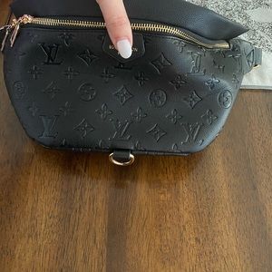 Louis Vuitton Black Monogram Crossbody Bag